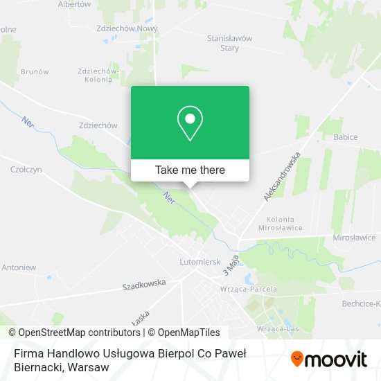 Firma Handlowo Usługowa Bierpol Co Paweł Biernacki map