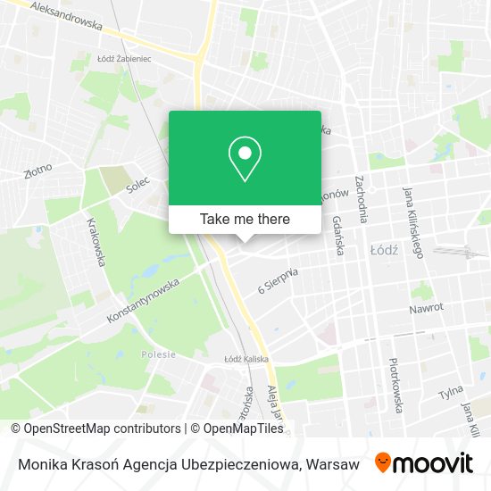 Monika Krasoń Agencja Ubezpieczeniowa map