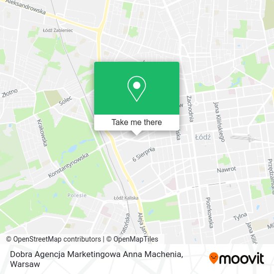 Dobra Agencja Marketingowa Anna Machenia map