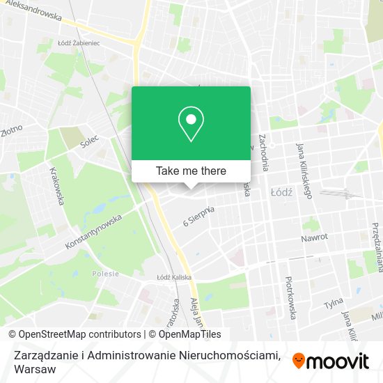 Zarządzanie i Administrowanie Nieruchomościami map