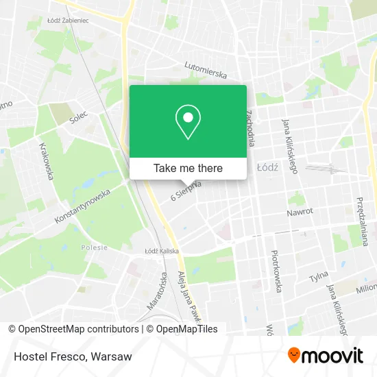 Карта Hostel Fresco