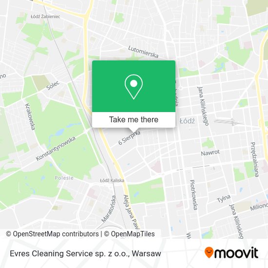 Evres Cleaning Service sp. z o.o. map