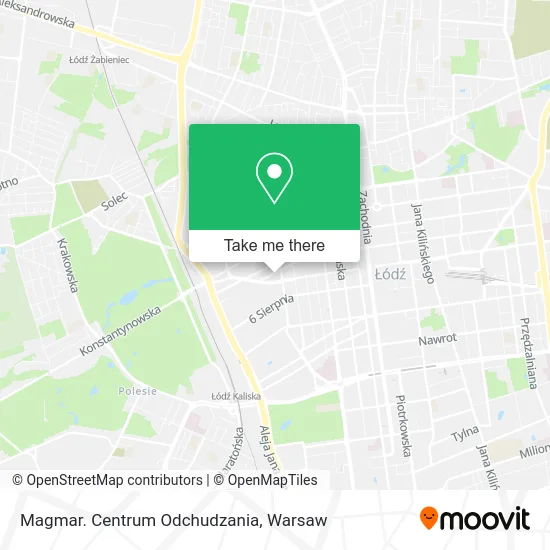 Карта Magmar. Centrum Odchudzania