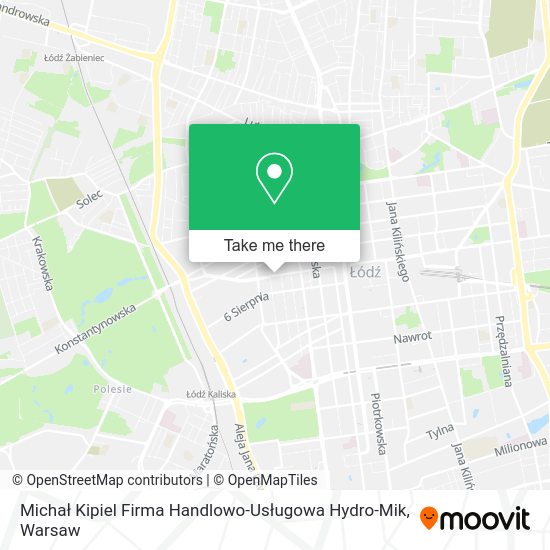 Michał Kipiel Firma Handlowo-Usługowa Hydro-Mik map