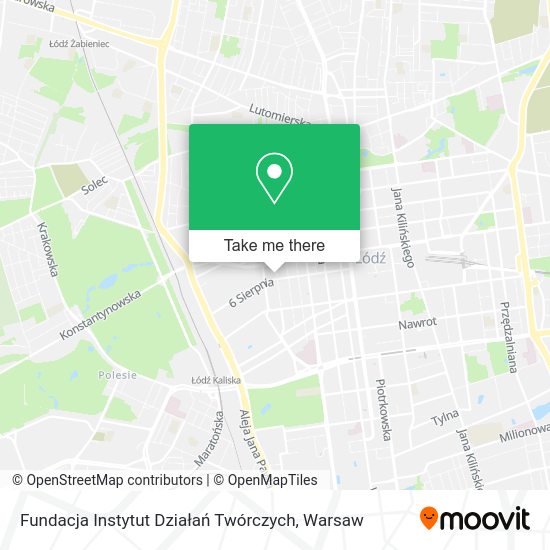 Fundacja Instytut Działań Twórczych map