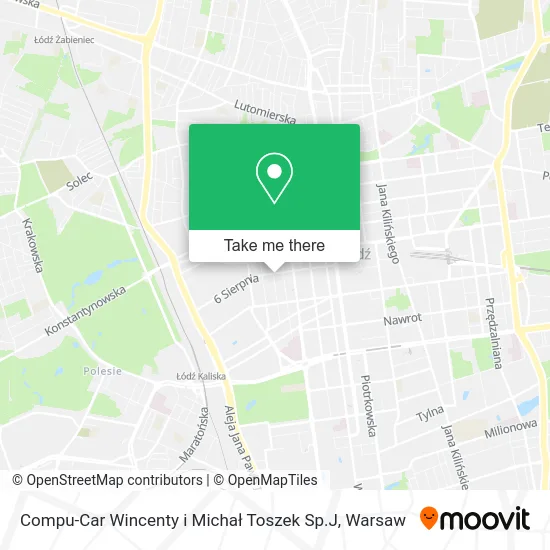 Карта Compu-Car Wincenty i Michał Toszek Sp.J