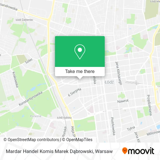 Карта Mardar Handel Komis Marek Dąbrowski