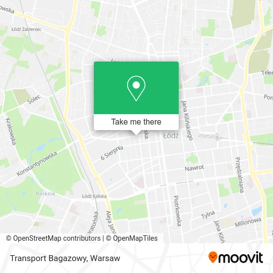 Карта Transport Bagazowy