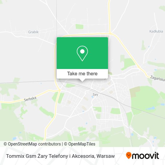 Tommix Gsm Żary Telefony i Akcesoria map