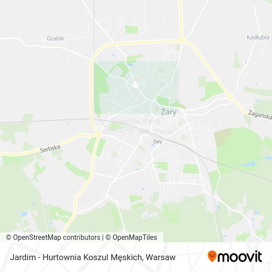 Jardim - Hurtownia Koszul Męskich map