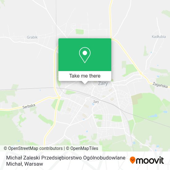 Michał Zaleski Przedsiębiorstwo Ogólnobudowlane Michał map