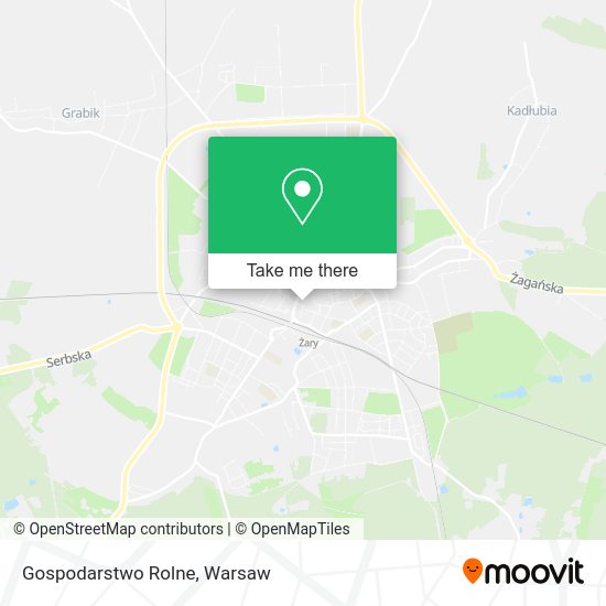 Gospodarstwo Rolne map