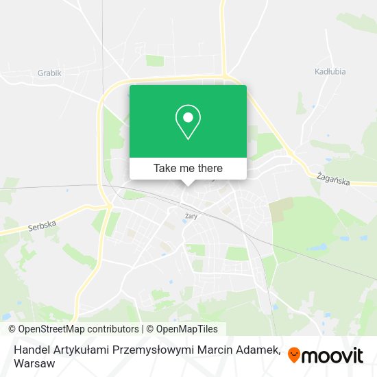 Handel Artykułami Przemysłowymi Marcin Adamek map