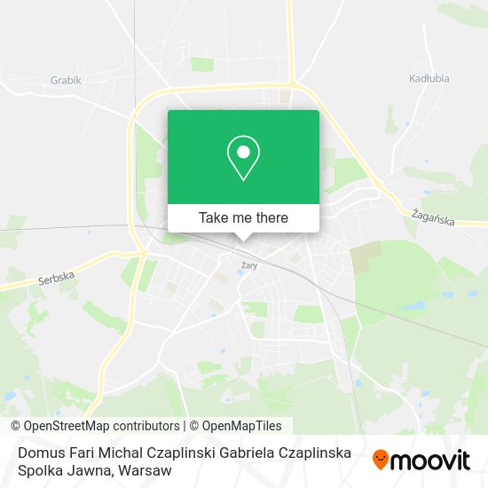 Domus Fari Michal Czaplinski Gabriela Czaplinska Spolka Jawna map