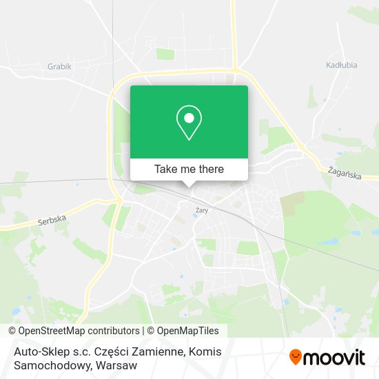 Auto-Sklep s.c. Części Zamienne, Komis Samochodowy map