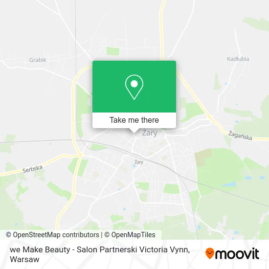 we Make Beauty - Salon Partnerski Victoria Vynn map