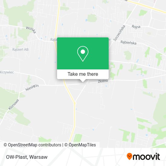 OW-Plast map