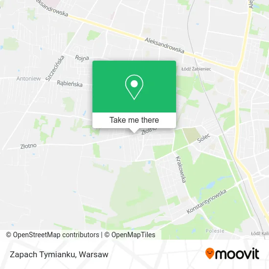 Карта Zapach Tymianku