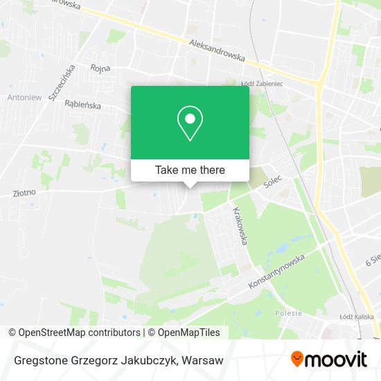 Gregstone Grzegorz Jakubczyk map