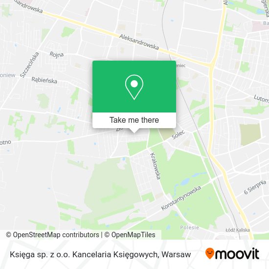 Księga sp. z o.o. Kancelaria Księgowych map