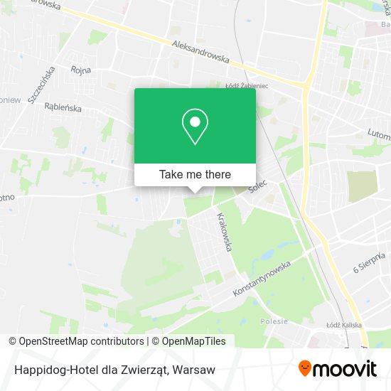 Happidog-Hotel dla Zwierząt map