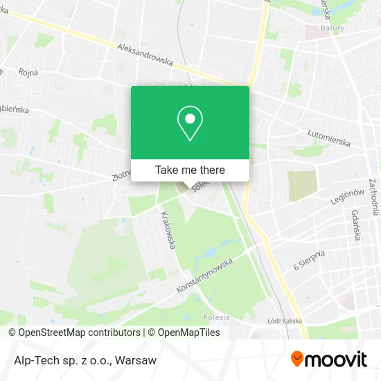 Карта Alp-Tech sp. z o.o.