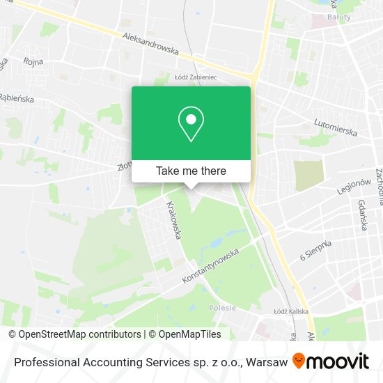 Professional Accounting Services sp. z o.o. map