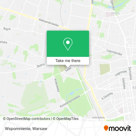 Карта Wspomnienie