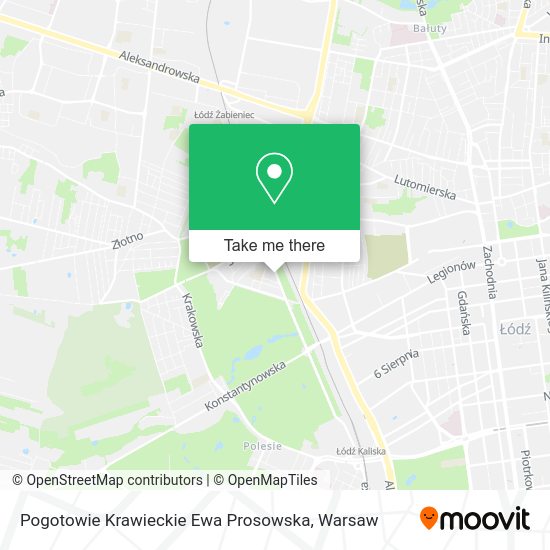 Pogotowie Krawieckie Ewa Prosowska map