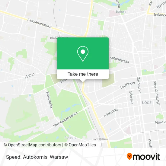 Карта Speed. Autokomis