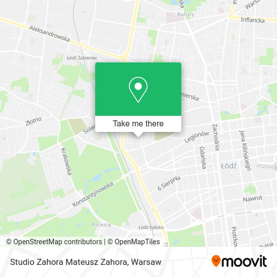 Studio Zahora Mateusz Zahora map