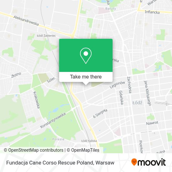 Fundacja Cane Corso Rescue Poland map