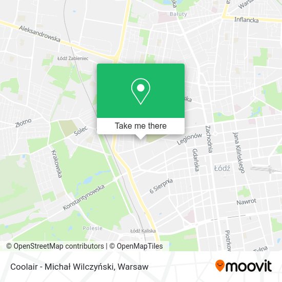 Coolair - Michał Wilczyński map