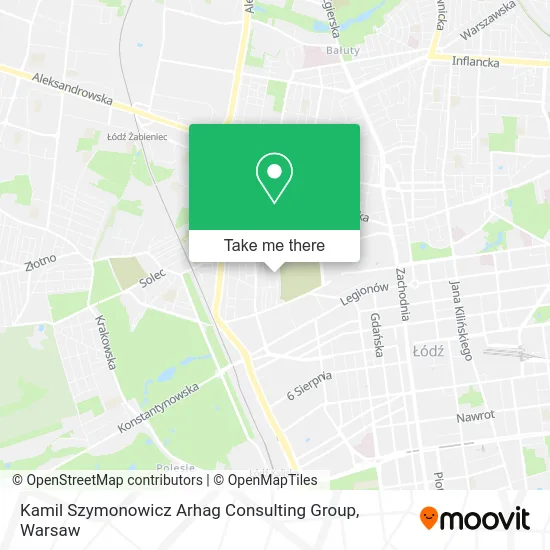 Карта Kamil Szymonowicz Arhag Consulting Group