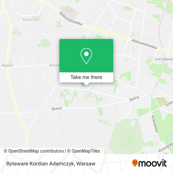 Byteware Kordian Adamczyk map