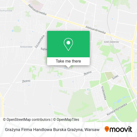 Grażyna Firma Handlowa Burska Grażyna map