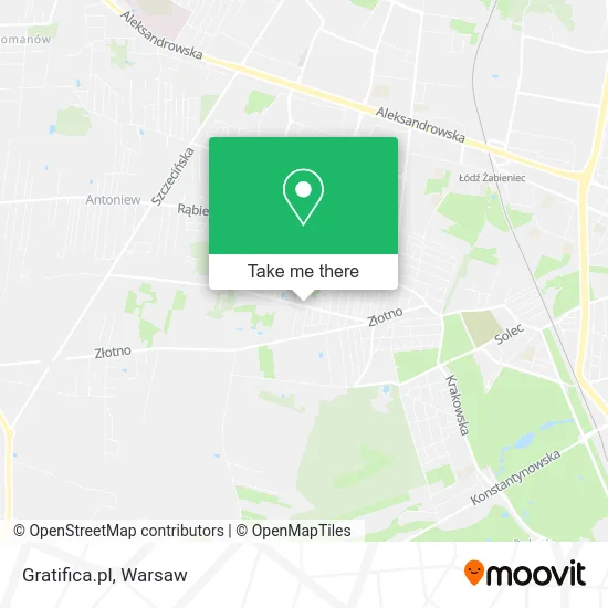 Карта Gratifica.pl