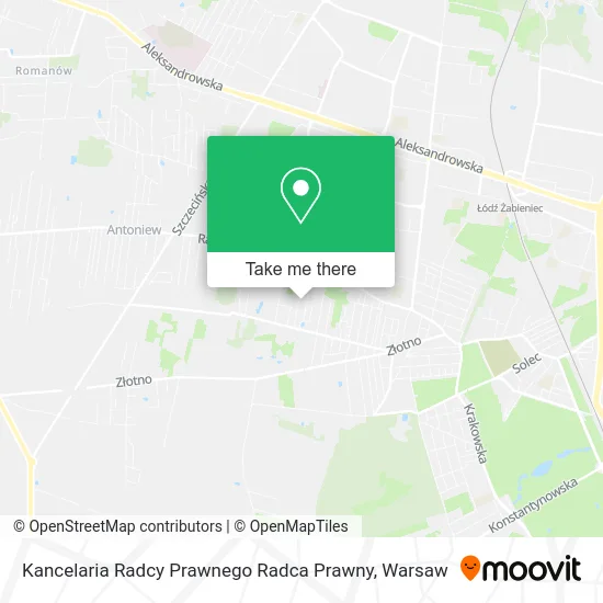 Карта Kancelaria Radcy Prawnego Radca Prawny