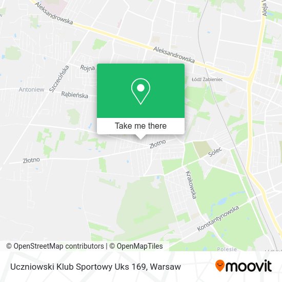 Uczniowski Klub Sportowy Uks 169 map