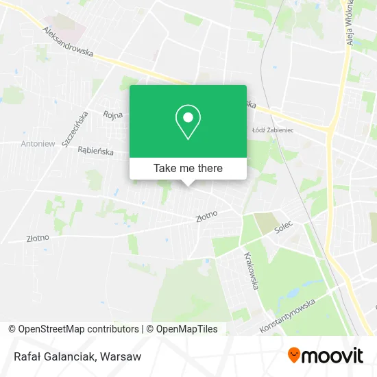 Rafał Galanciak map