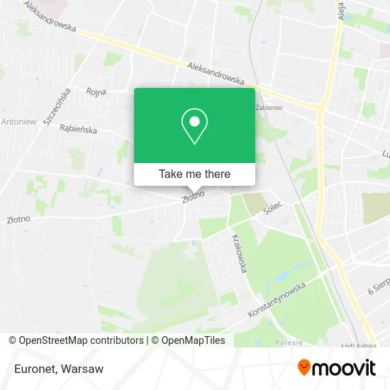 Euronet map