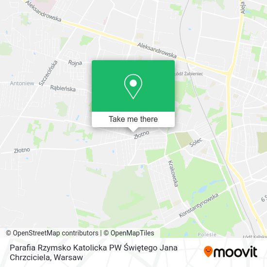 Parafia Rzymsko Katolicka PW Świętego Jana Chrzciciela map