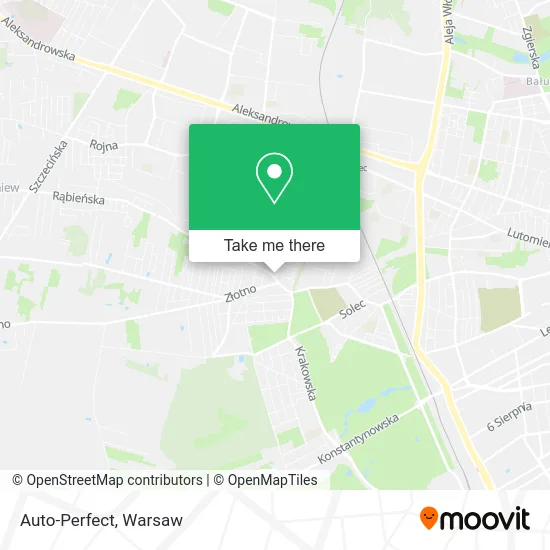 Карта Auto-Perfect