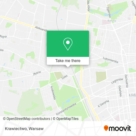 Карта Krawiectwo