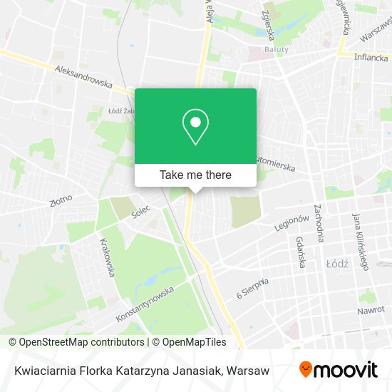 Kwiaciarnia Florka Katarzyna Janasiak map