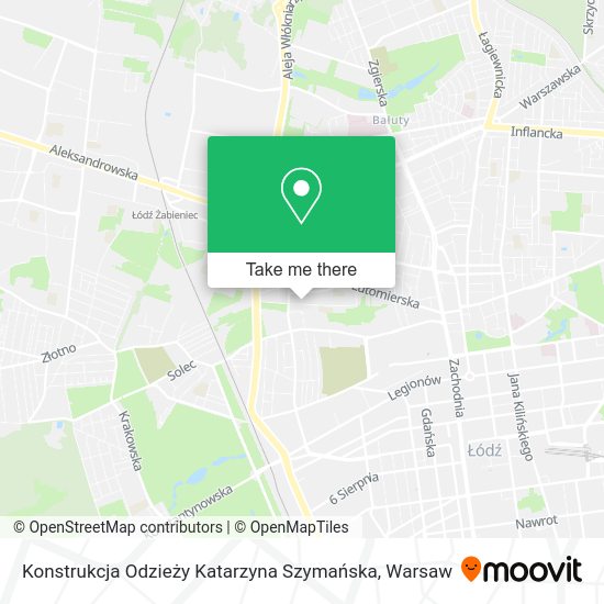 Konstrukcja Odzieży Katarzyna Szymańska map