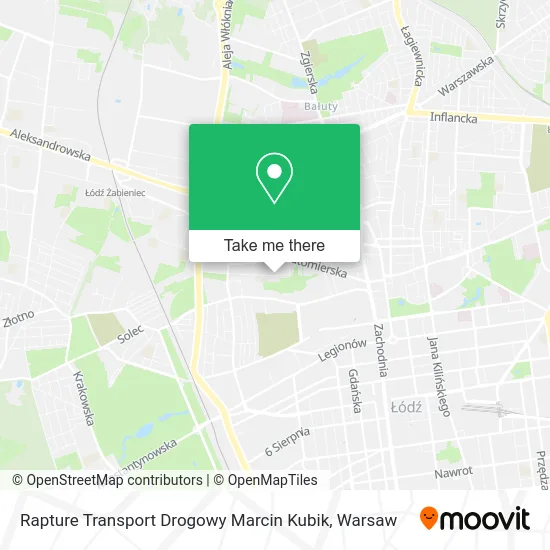 Карта Rapture Transport Drogowy Marcin Kubik