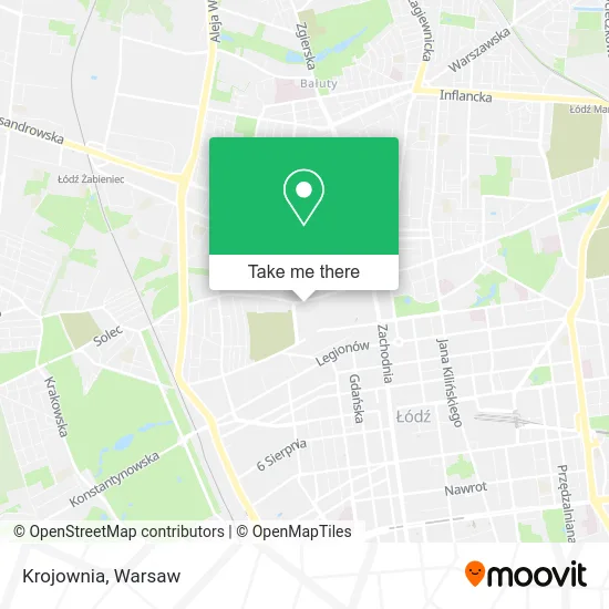 Карта Krojownia