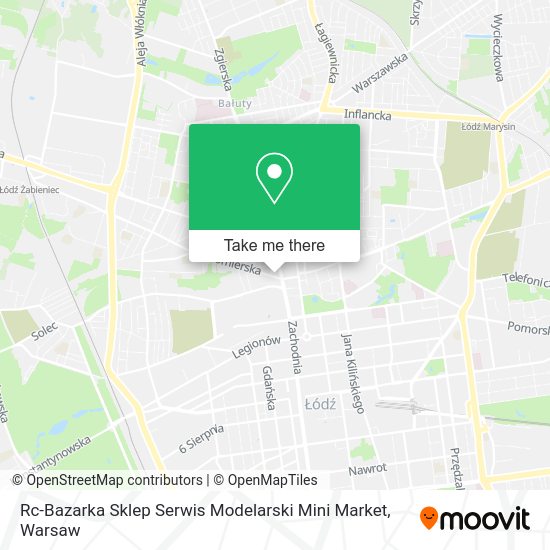 Rc-Bazarka Sklep Serwis Modelarski Mini Market map