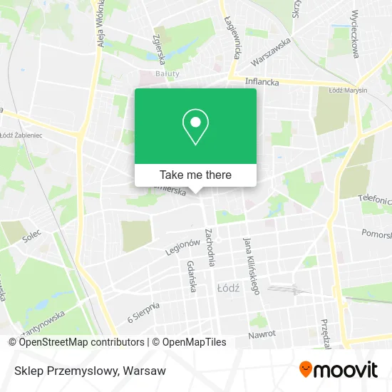 Sklep Przemyslowy map